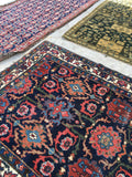 4'4 x 6'10" Persian Bibikabad Rug / 4x7 Persian rug (#761ML) - Blue Parakeet Rugs
