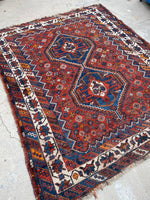 [vintage rugs] - Blue Parakeet Rugs