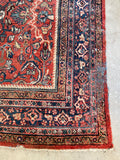 10'5 x 13'7 Antique Persian Mahal rug #2651ML - Blue Parakeet Rugs