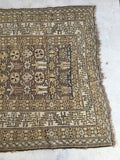 3'8 x 5'3 Antique Caucasian Rug (#763) - Blue Parakeet Rugs