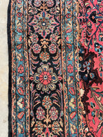 11' x 15'5 Antique Palatial Persian rug #2652ML - Blue Parakeet Rugs