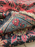 11' x 15'5 Antique Palatial Persian rug #2652ML - Blue Parakeet Rugs