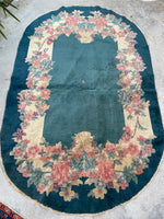 [vintage rugs] - Blue Parakeet Rugs