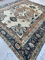 [vintage rugs] - Blue Parakeet Rugs