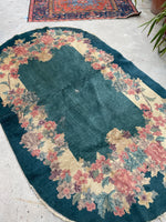 [vintage rugs] - Blue Parakeet Rugs