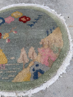 [vintage rugs] - Blue Parakeet Rugs