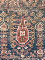 3x12 Late 19th Century Kurdish runner #2467 - Blue Parakeet Rugs