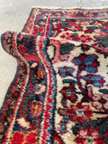 2'4 x 3' Antique Persian Scatter Rug #2782 - Blue Parakeet Rugs