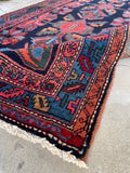 3'5 x 12'6 Antique Persian Malayer Runner #2567 - Blue Parakeet Rugs