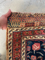 2' x 2'8 Antique Persian Bag Face #2792