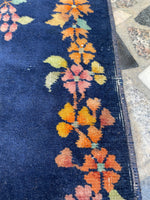 [vintage rugs] - Blue Parakeet Rugs