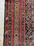 6'10 x 12'8 Antique Worn Persian Gallery size rug #2795 - Blue Parakeet Rugs