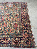 8'7 x 11'7 Mint Condition Antique Persian Kerman rug #2659-A - Blue Parakeet Rugs