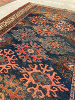 [vintage rugs] - Blue Parakeet Rugs