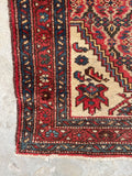 2’8 x 9’5 Antique Skinny Kurdish Runner #2468 - Blue Parakeet Rugs