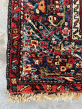 4'8 x 6'3 Antique Heriz Rug #2796ML - Blue Parakeet Rugs