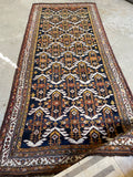 5'5 x 13' Antique Lori Rug #2650-A / 6x13 Vintage rug - Blue Parakeet Rugs