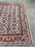 8'4 x 10'4 Antique Persian Ivory Mahal rug #2651 / 8x10 Vintage rug - Blue Parakeet Rugs