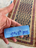 3'3 x 10'10 Antique Camel Hair Persian runner #2571 - Blue Parakeet Rugs