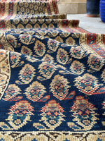 3'4 x 11'5 Antique Persian Malayer runner #2572 - Blue Parakeet Rugs