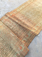 3'8 x 16'5 Antique Persian Malayer runner (#439) - Blue Parakeet Rugs