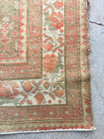 3'8 x 16'5 Antique Persian Malayer runner (#439) - Blue Parakeet Rugs