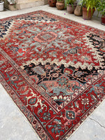 [vintage rugs] - Blue Parakeet Rugs