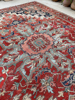 [vintage rugs] - Blue Parakeet Rugs