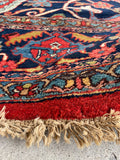 11'6 x 17'7 Antique Full Pile Persian Bidjar rug #2563 / Oversize Persian 12x18 vintage rug - Blue Parakeet Rugs