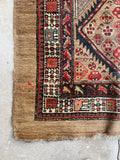 3’3 x 10’8 Antique Camel Hair Persian runner #236 / 3x11 Vintage runner - Blue Parakeet Rugs