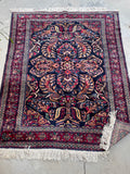 [vintage rugs] - Blue Parakeet Rugs