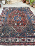 [vintage rugs] - Blue Parakeet Rugs