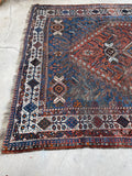 [vintage rugs] - Blue Parakeet Rugs