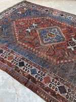 [vintage rugs] - Blue Parakeet Rugs