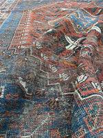 [vintage rugs] - Blue Parakeet Rugs
