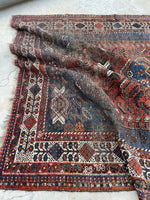 [vintage rugs] - Blue Parakeet Rugs