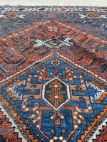 [vintage rugs] - Blue Parakeet Rugs