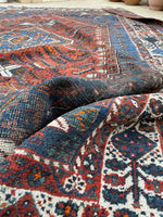 [vintage rugs] - Blue Parakeet Rugs