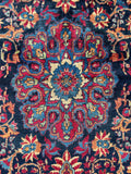 11'8 x 16'5 Antique Persian Yazd rug #2658 / 12x17 vintage rug - Blue Parakeet Rugs