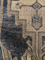 3'7 x 5' Love Worn Kurdish Rug - Blue Parakeet Rugs