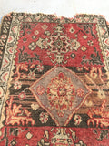 1'9 x 2'9 Antique Turkish Rug / Small Turkish Rug (#540) - Blue Parakeet Rugs