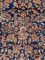 11'9 x 15'1 Antique Persian Mohajeran Sarouk rug #2659 / 12x15 vintage rug - Blue Parakeet Rugs