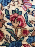 12x18 antique Persian Kerman rug (#1477JL) / Palace size vintage rug - Blue Parakeet Rugs