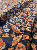 11'9 x 15'1 Antique Persian Mohajeran Sarouk rug #2659 / 12x15 vintage rug - Blue Parakeet Rugs