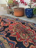 3'8 x 14'4 Persian Bakhtiari Runner (#543T) - Blue Parakeet Rugs