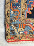 3'8 x 14'4 Persian Bakhtiari Runner (#543T) - Blue Parakeet Rugs