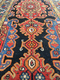 3'8 x 14'4 Persian Bakhtiari Runner (#543T) - Blue Parakeet Rugs