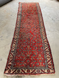 3'6 x 11'9 Antique Persian Runner #2807ML - Blue Parakeet Rugs