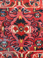 8'10 x 14'10 Antique Palatial Mahal rug #2125 / 9x15 Vintage Rug - Blue Parakeet Rugs