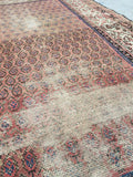 4'2 x 6'8 Antique Persian Hamadan Rug (#913) - Blue Parakeet Rugs